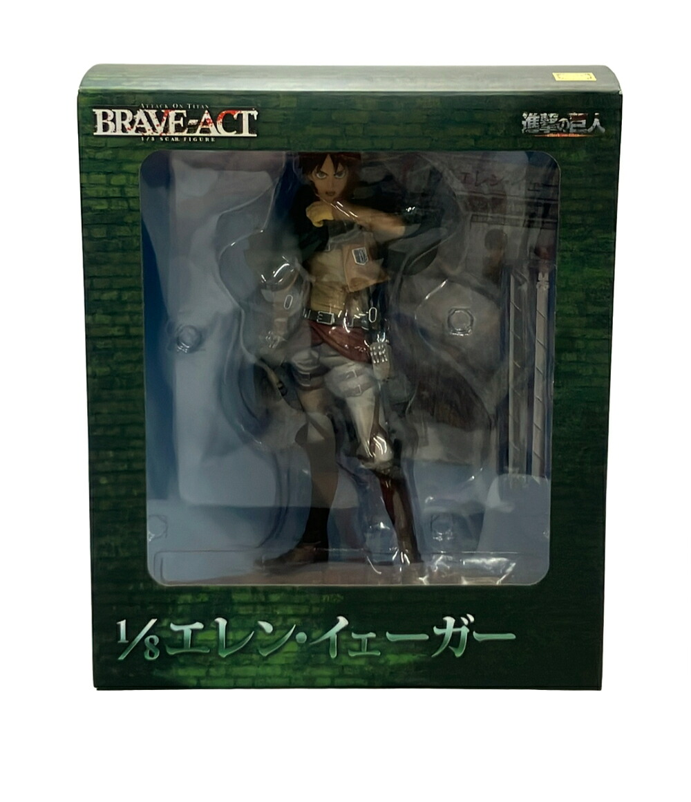 【最大1,000円OFFクーポン19日20時～26日1:59迄】【中古】 千値練 進撃の巨人 BRAVE-ACT 1/8 エレン・イェーガー フィギュア｜Rehello hobby by BOOKOFF