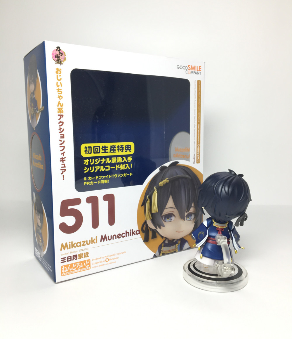 楽天市場 中古 ねんどろいど 刀剣乱舞 三日月宗近 511 グッドスマイルカンパニー フィギュア ハグオール ホビー