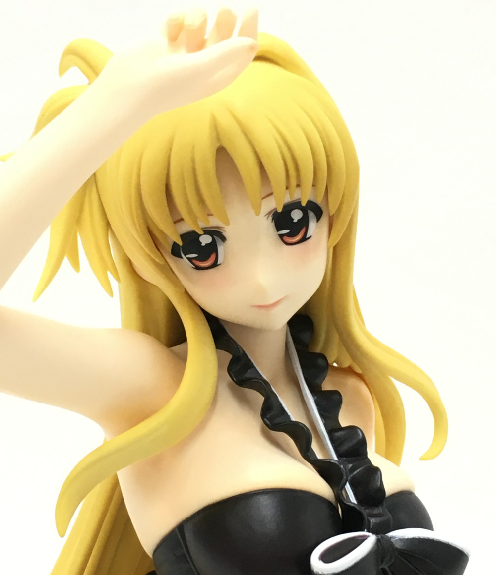 楽天市場 中古 水着ver 魔法少女リリカルなのは Force 1 6 フェイト T ハラオウン フィギュア ハグオール ホビー