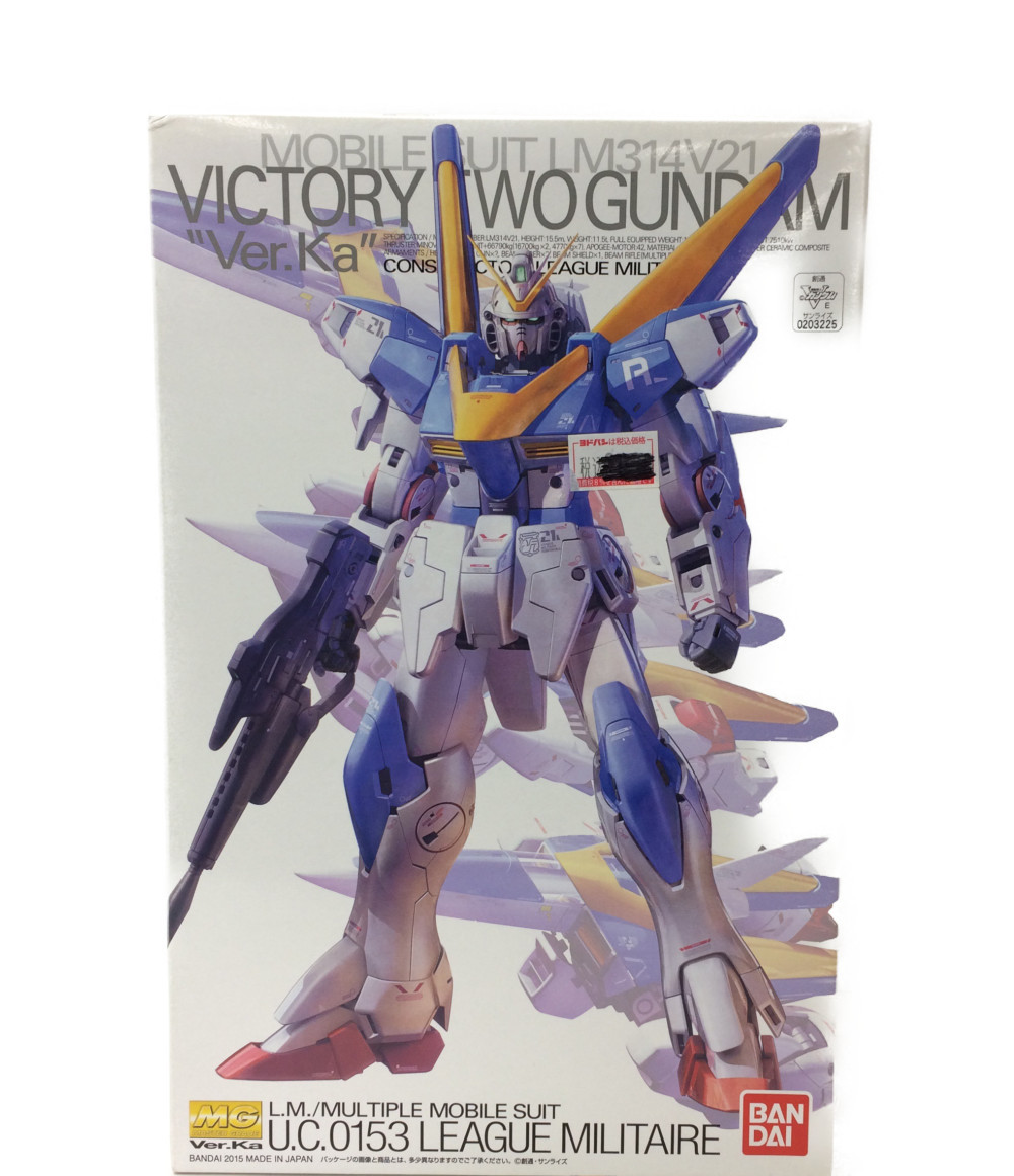 楽天市場 中古 機動戦士vガンダム プラモデル Lm314v21 V2ガンダム Ver Ka 1 100 Mg バンダイ プラモデル ハグオール ホビー