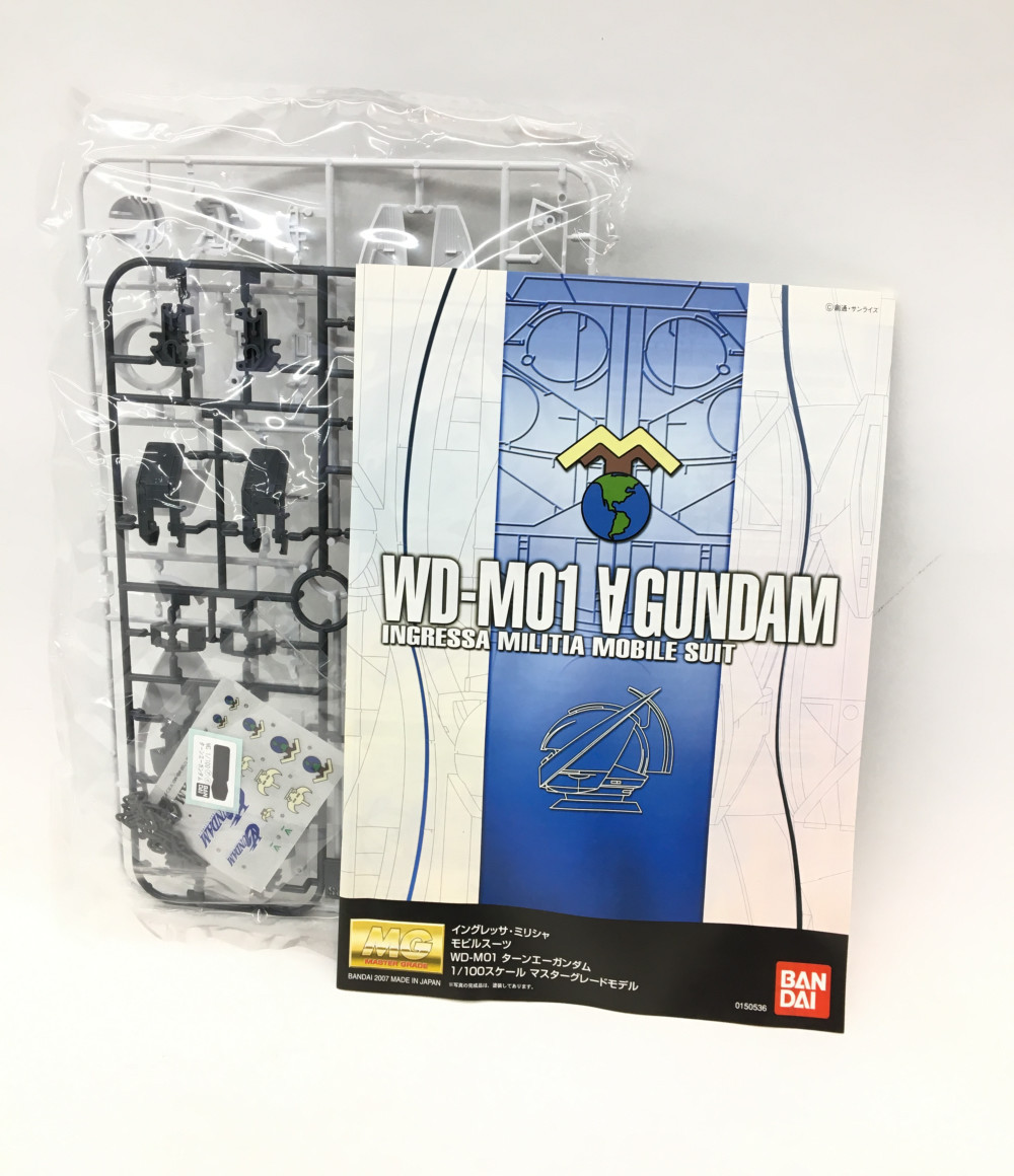 楽天市場 中古 プラモデル 機動戦士ガンダム イングレッサ ミリシャ モビルスーツ Wd M01 ターンエーガンダム 1 100 Mg バンダイ プラモデル ハグオール ホビー