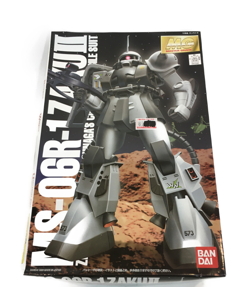 楽天市場 中古 機動戦士ガンダム プラモデル ジオン公国軍汎用モビルスーツ Ms 06r J ザクii シン マツナガ 1 100 Mg バンダイ プラモデル ハグオール ホビー