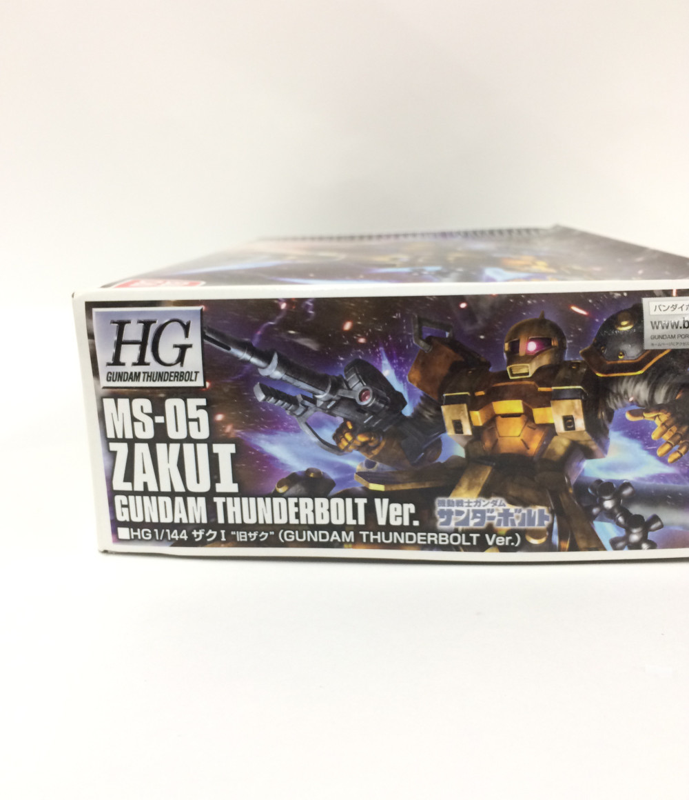 楽天市場 中古 機動戦士ガンダム プラモデル ザクi 旧ザク Gundam Thuhderbolt Ver 1 144 Hg バンダイ プラモデル ハグオール ホビー