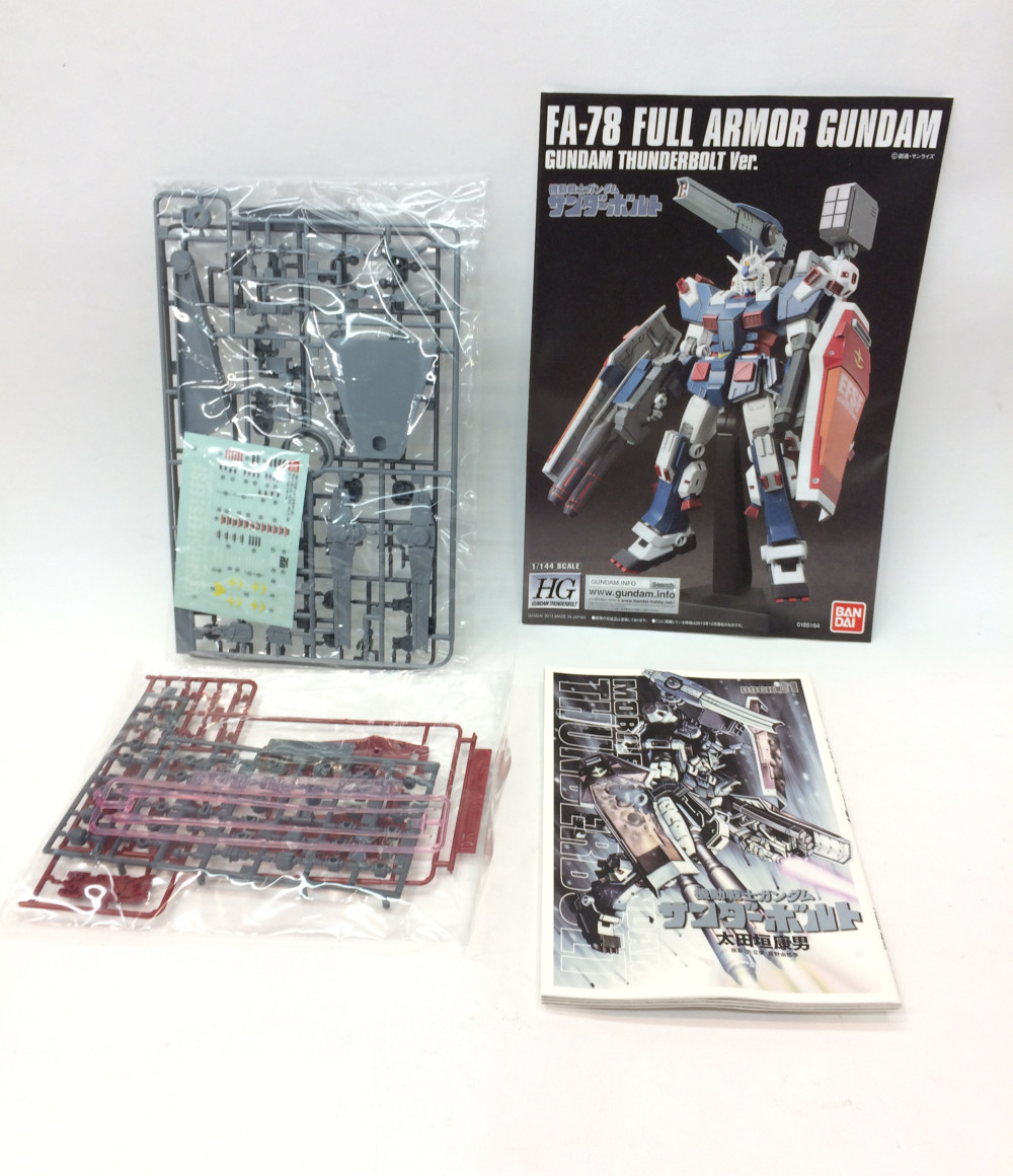 楽天市場 中古 サンダーボルト プラモデル 機動戦士ガンダム Fa 78 フルアーマーガンダム 1 144 Hg バンダイ プラモデル ハグオール ホビー