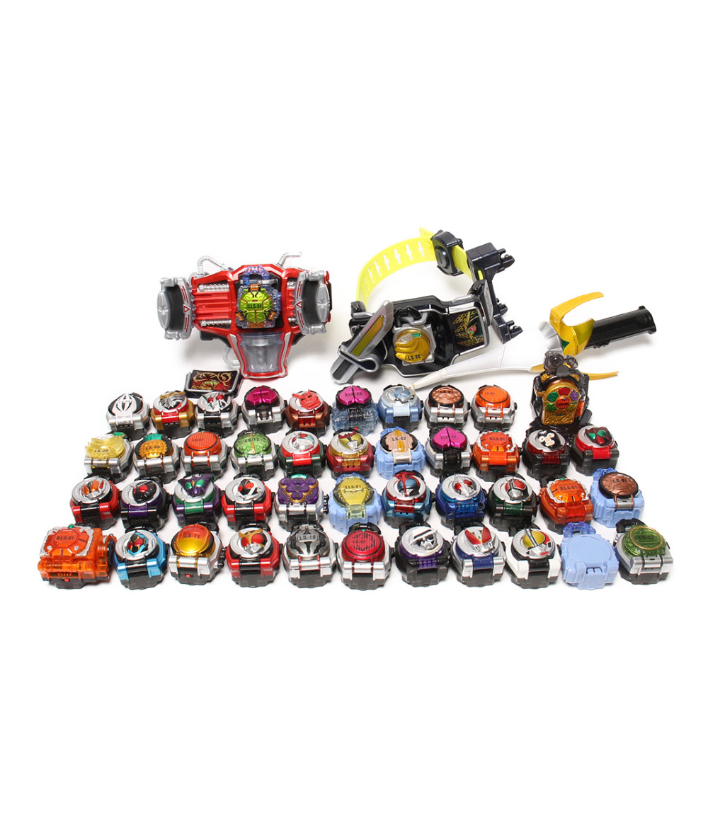 楽天市場 中古 訳あり 仮面ライダー鎧武 変身ベルト バナスピアー ロックシード まとめ売り おもちゃ 玩具 ハグオール ホビー