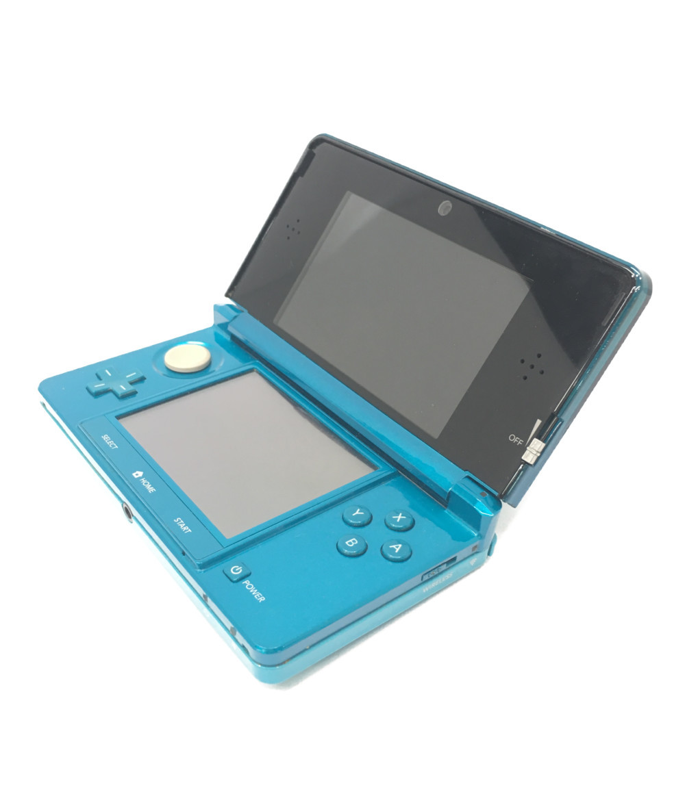 楽天市場 中古 3ds 本体 アクアブルー Ctr S Jpn C0 ゲームハード ハグオール ホビー