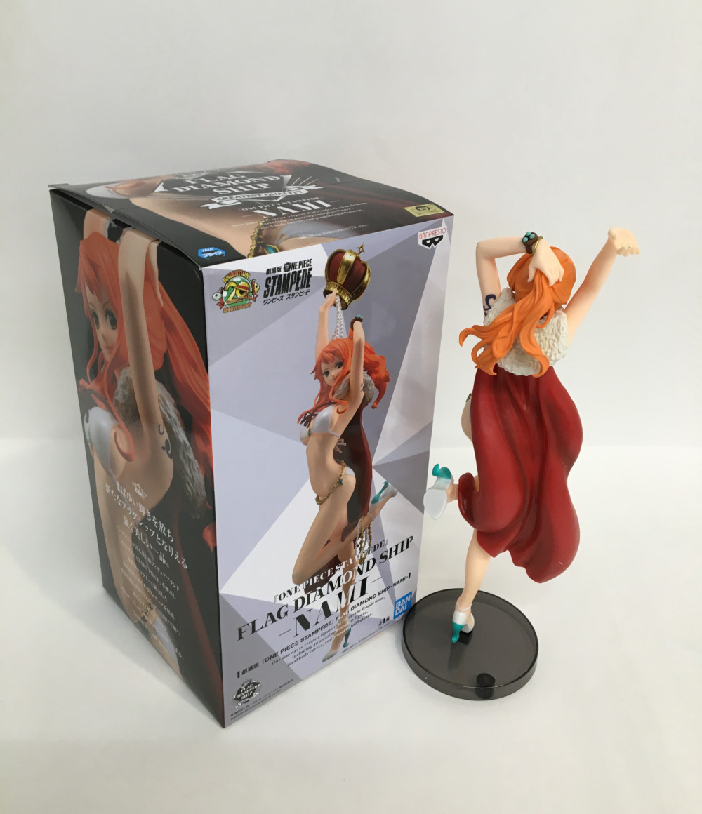 楽天市場 中古 劇場版 One Piece Stampede ナミ Flag Diamond Ship バンプレスト フィギュア ハグオール ホビー