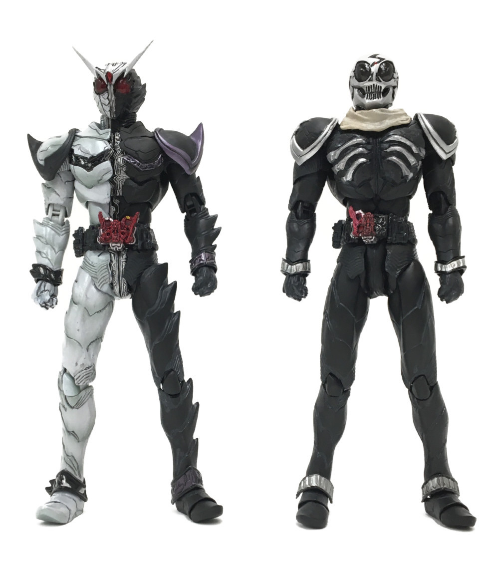 楽天市場 中古 S I C W 仮面ライダー 仮面ライダーwファングジョーカー 仮面ライダースカル バンダイ フィギュア ハグオール ホビー