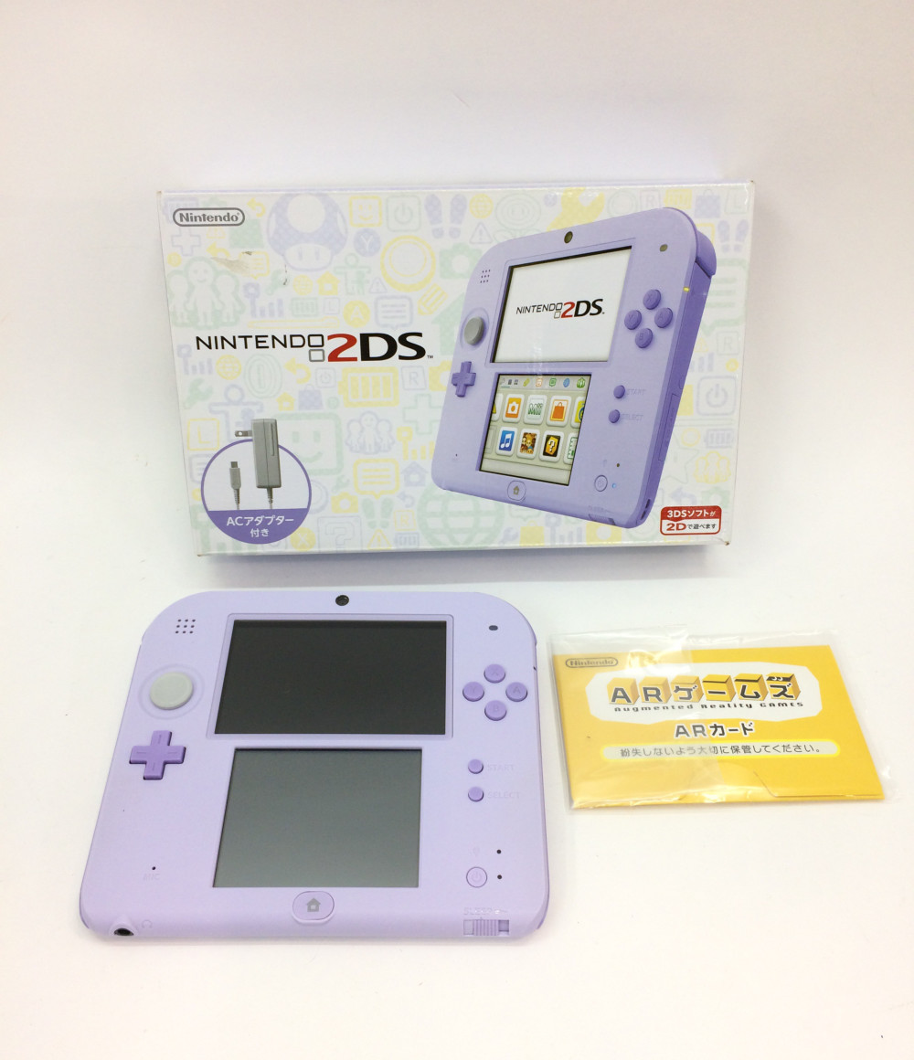 楽天市場 中古 2ds 2台セット ラベンダー クリアブラック Ftr S ゲームハード ハグオール ホビー