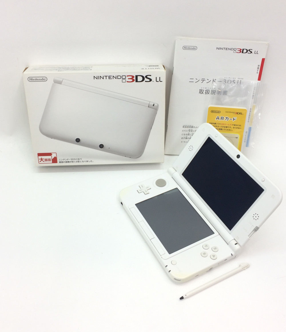 楽天市場 中古 3ds Ll ホワイト Bfc Spr S Waaa Jpn C0 ゲームソフト ハグオール ホビー