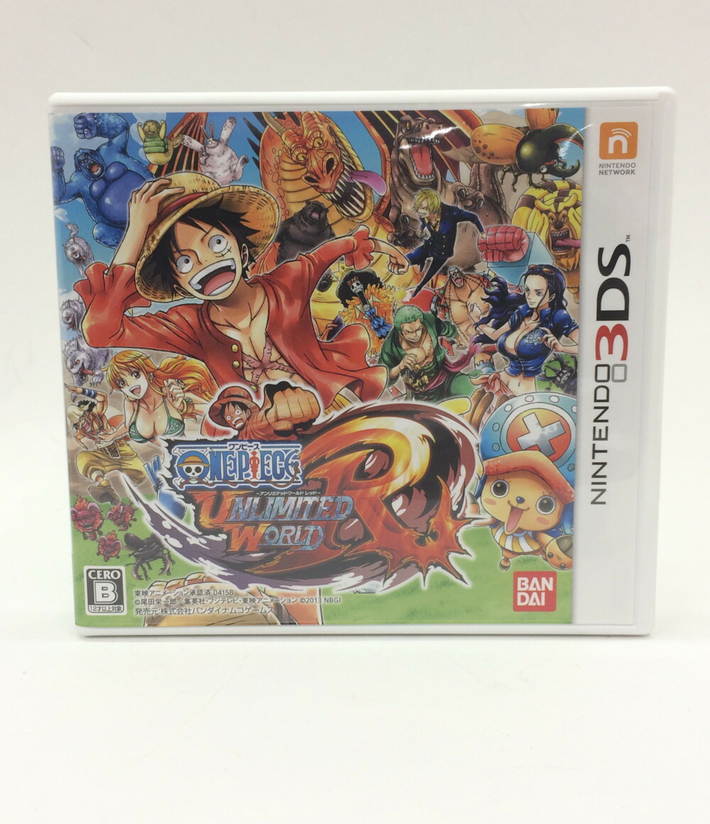 楽天市場 中古 3ds Ll ワンピース アンリミテッドワールドr アドベンチャーパック ルフィレッドver One Piece Bfc Spr S Rpce Jpn C0 ゲームハード ハグオール ホビー