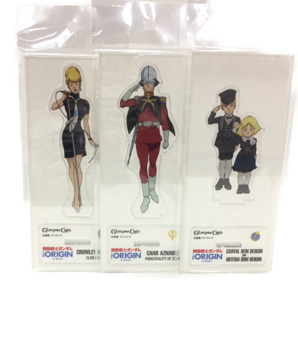 楽天市場 中古 The Origin アクリルスタンド シャア アズナブル クラウレ ハモン キャスバル レム ダイクン アルテイシア ソム ダイクン その他ホビー ハグオール ホビー