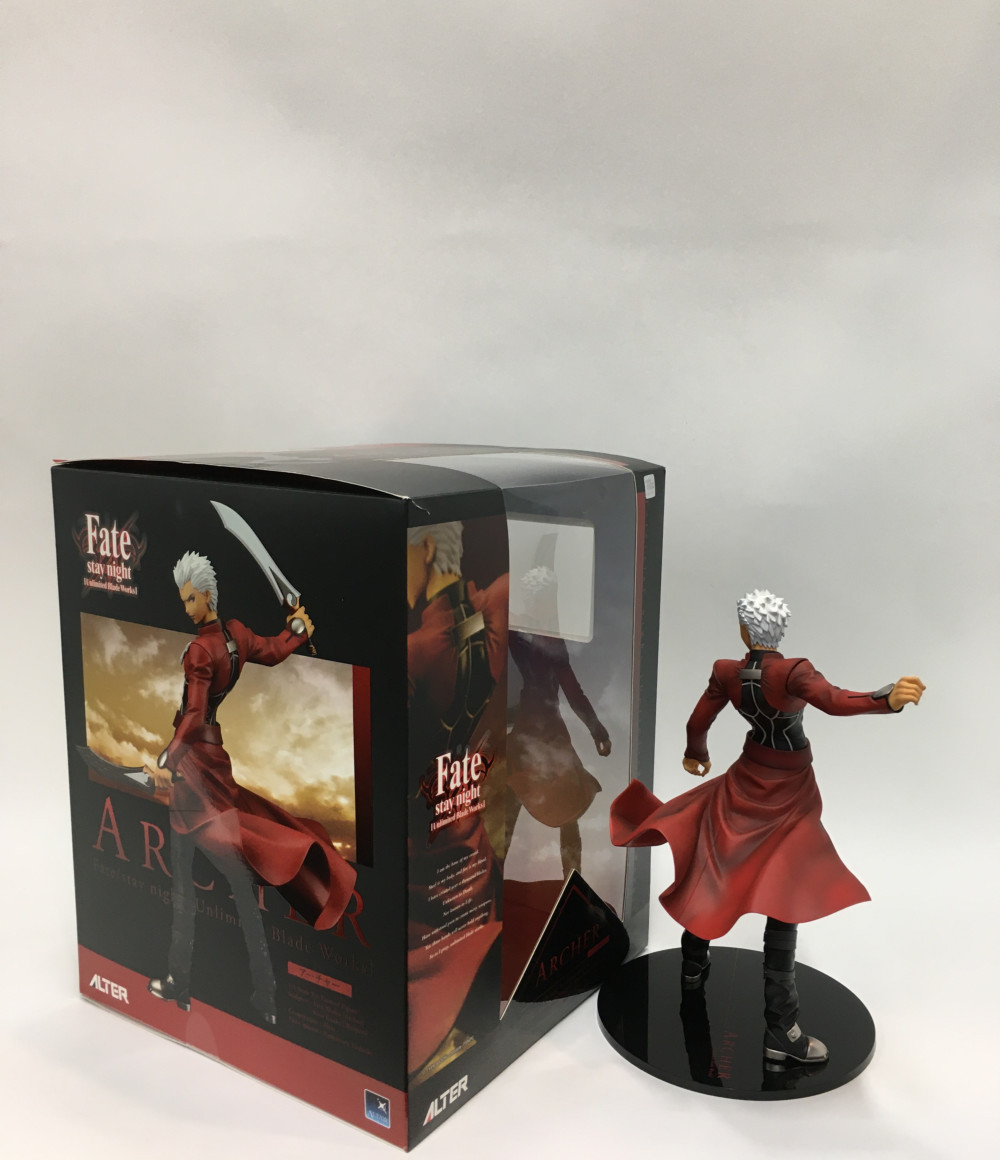 楽天市場 中古 Fate Stay Night Unlimited Blade Works アーチャー エミヤ 1 8 アルター フィギュア ハグオール ホビー