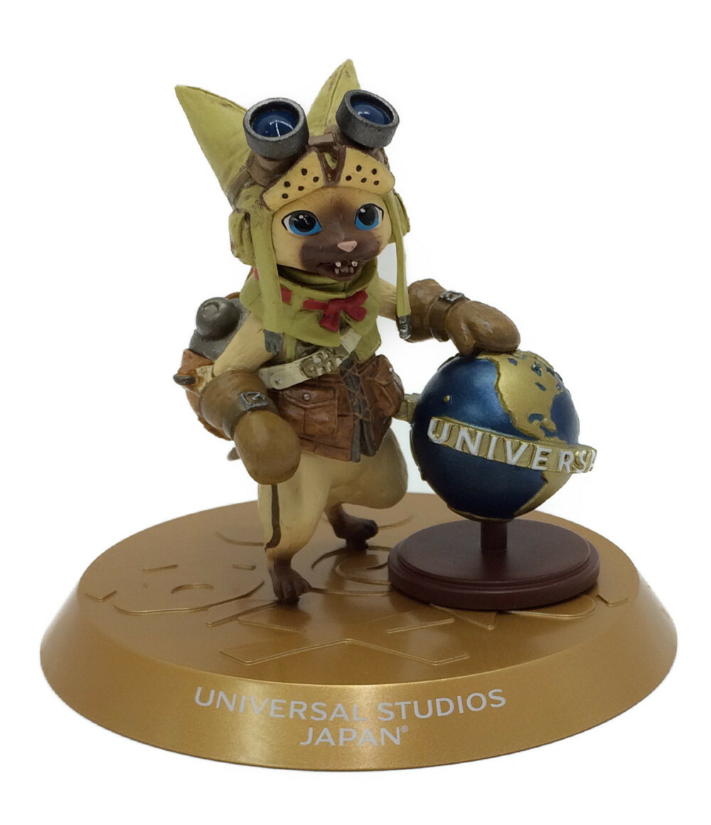 楽天市場 中古 モンスターハンター ザ リアル18 オトモアイルー モンスターハンター ワールド Ver Cfb Usj限定 カプコン フィギュア ハグオール ホビー