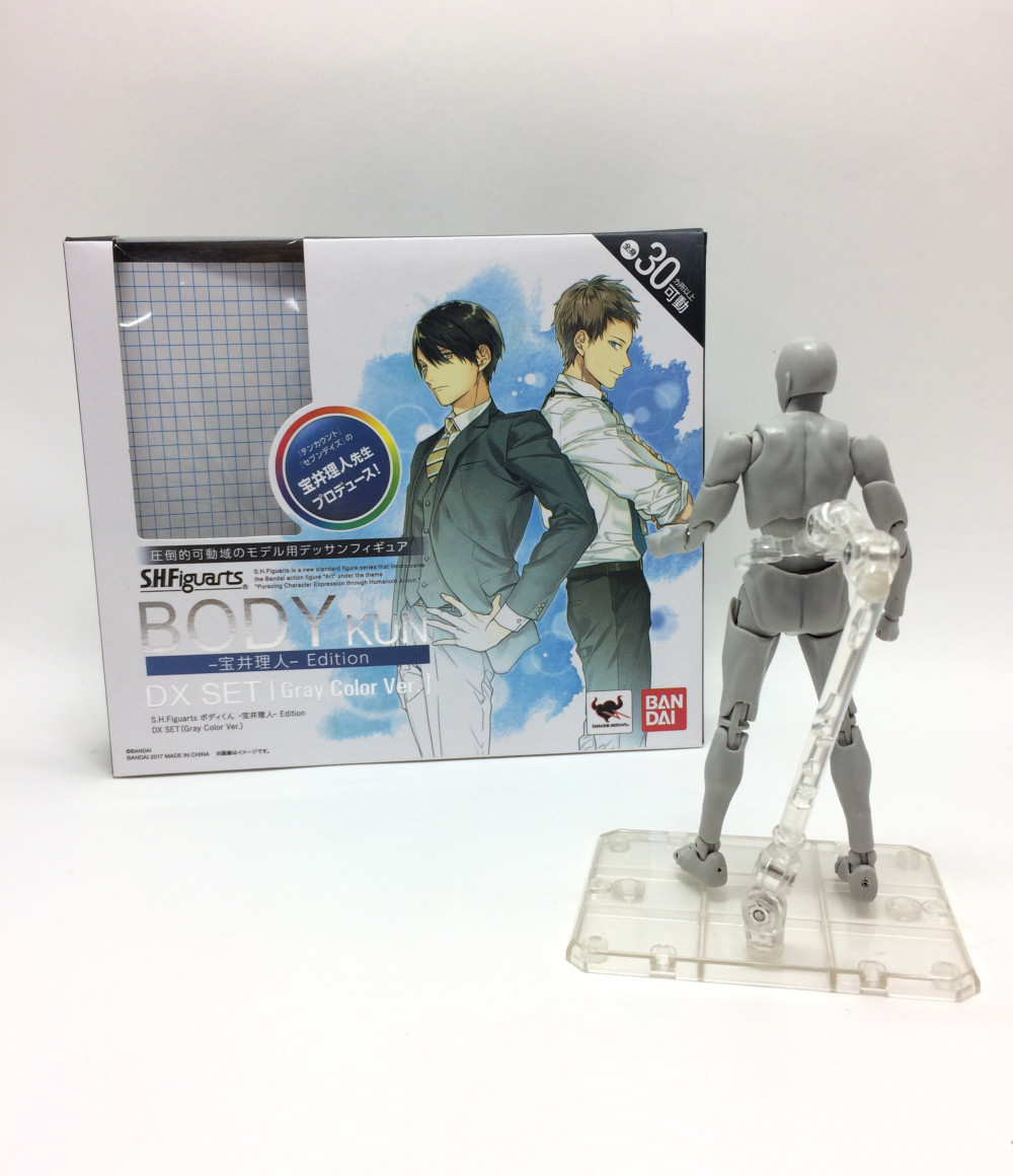 楽天市場 中古 S H Figuarts Body Kun ボディくん Dx Set 宝井理人 Edition Gray Calor Ver バンダイ フィギュア ハグオール ホビー