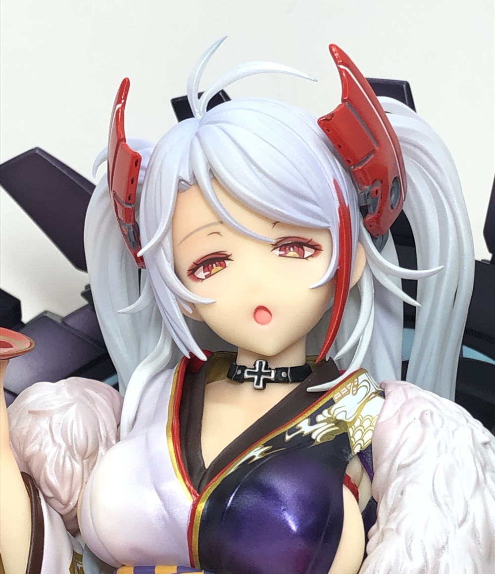 楽天市場 中古 アズールレーン プリンツ オイゲン 百花繚乱ver 1 7 コトブキヤ フィギュア ハグオール ホビー