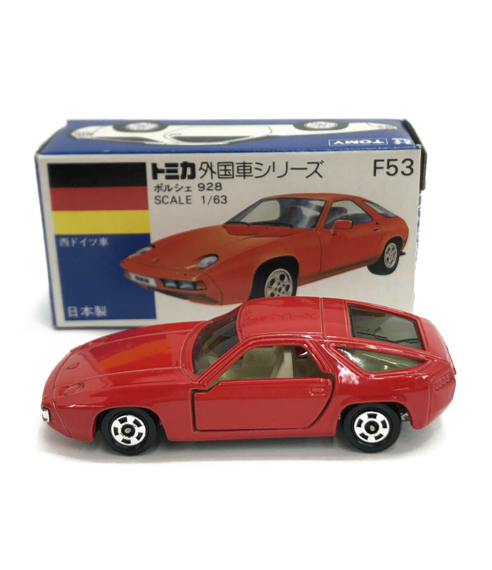 楽天市場 中古 トミカ 外国車シリーズ ミニカー ポルシェ 928 1 63 模型 ハグオール ホビー