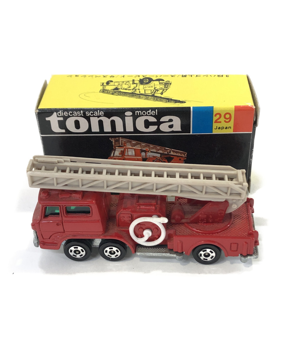 楽天市場 中古 トミカ ミニカー 日野消防自動車 黒箱 29 1 110 模型 ハグオール ホビー