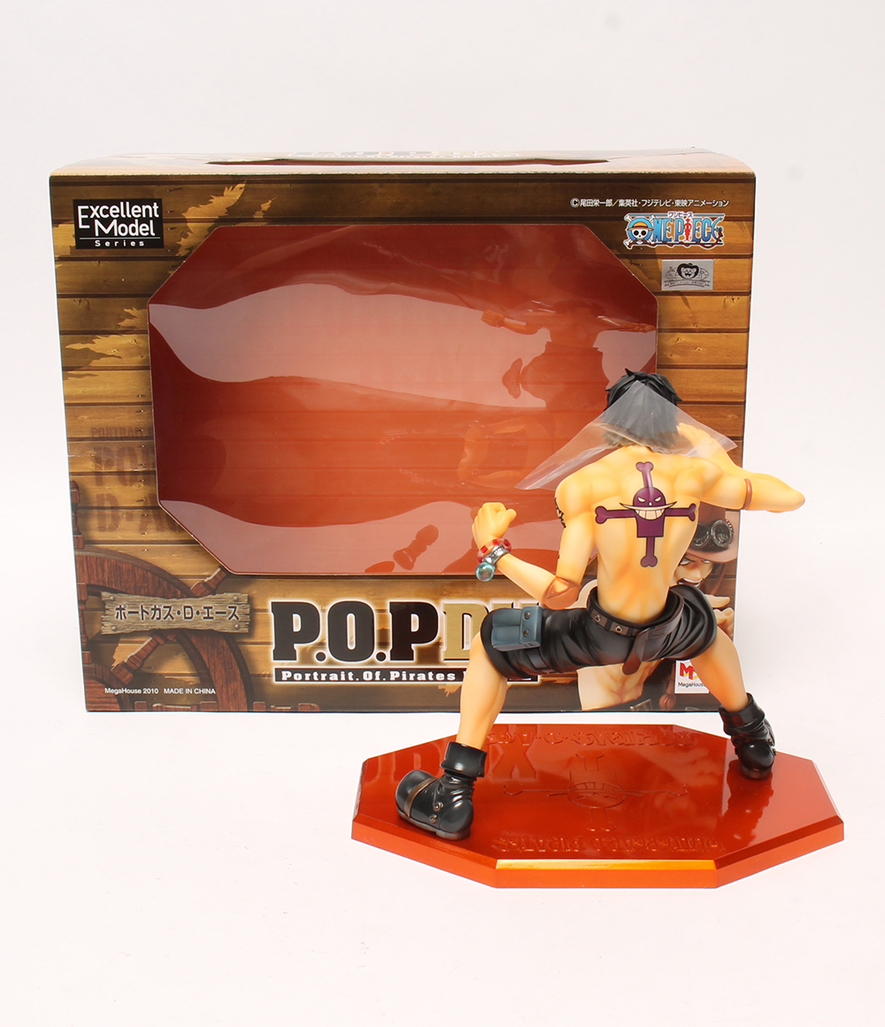 楽天市場 中古 One Piece P O P One Piece ポートガス D エース メガハウス フィギュア ハグオール ホビー