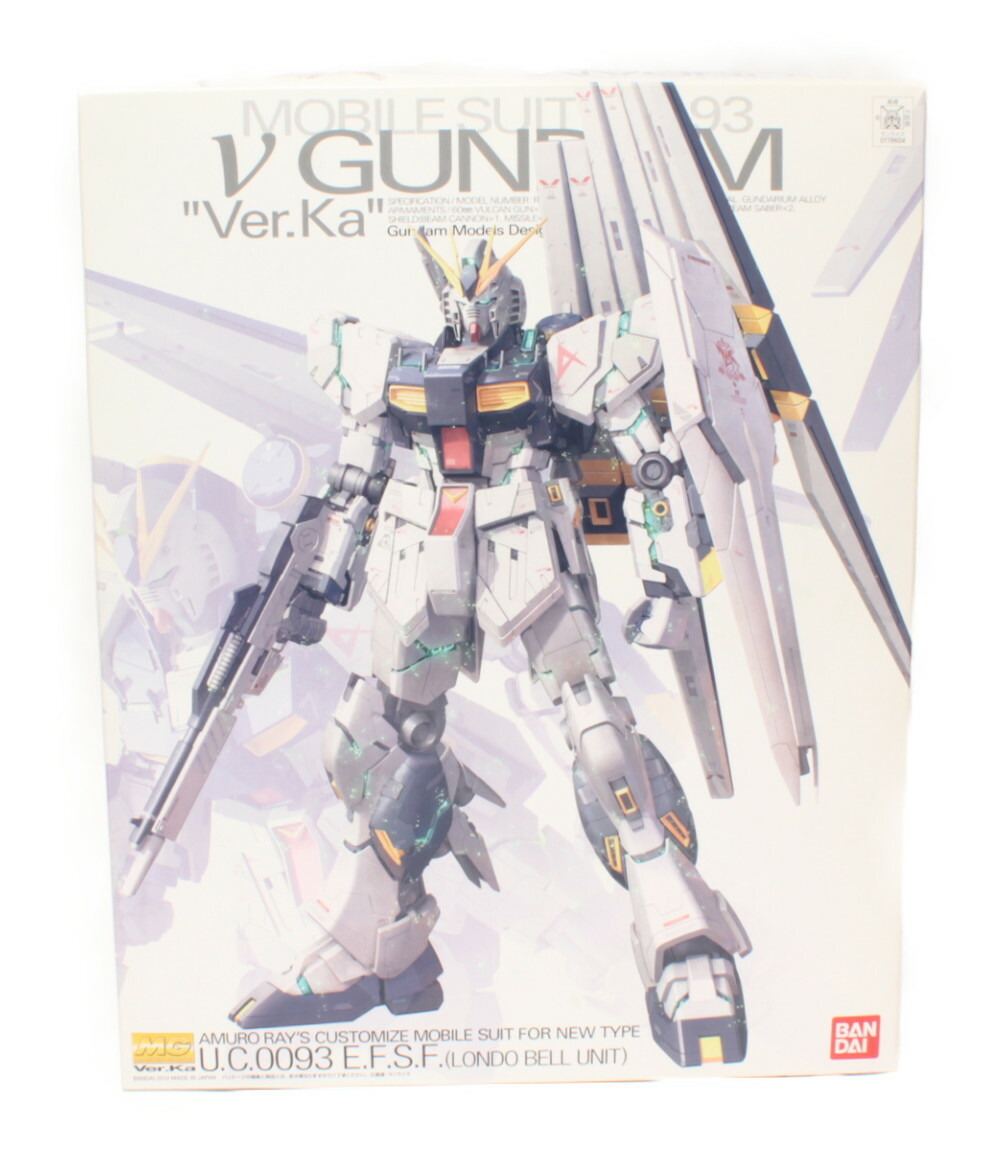 楽天市場 中古 機動戦士ガンダム 逆襲のシャア 機動戦士ガンダム 逆襲のシャア Rx 93 ニューガンダム Ver Ka 1 100 Mg バンダイ プラモデル ハグオール ホビー