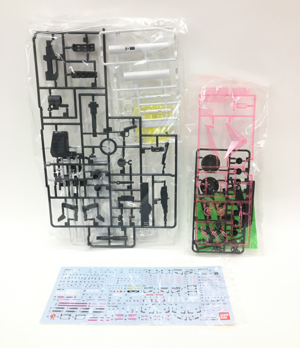 楽天市場 中古 機動戦士ガンダム Rx 78 2 ガンダムver 3 0用拡張セット 1 100 Mg バンダイ プラモデル ハグオール ホビー