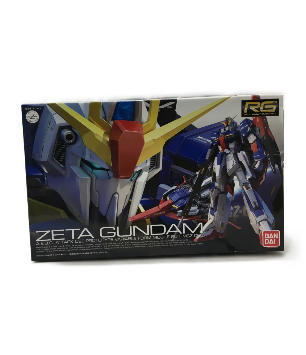 楽天市場 中古 機動戦士zガンダム ゼータガンダム 1 144 Rg バンダイ プラモデル ハグオール ホビー