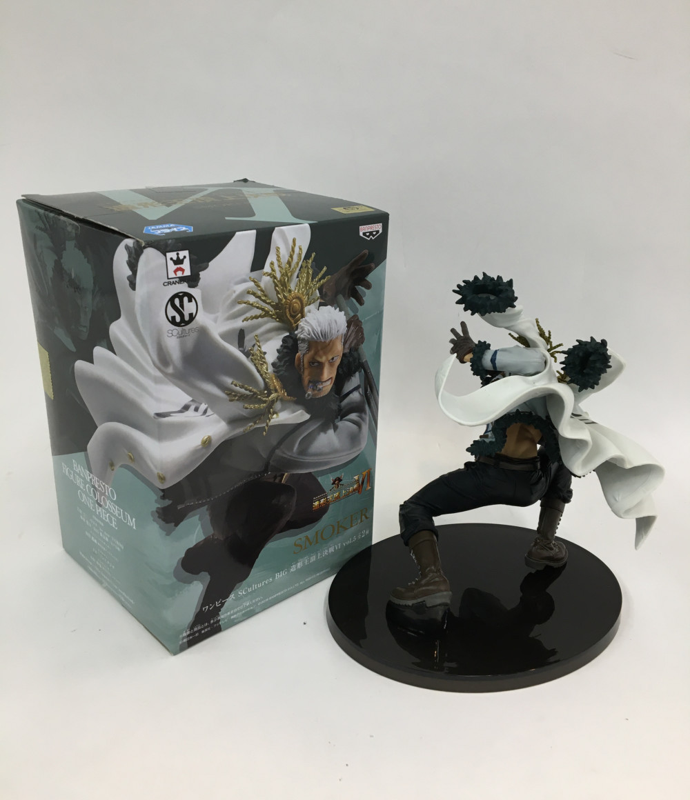 楽天市場 中古 Craneking One Piece スカルチャーズ Big 造形王頂上決戦6 Vol 5 スモーカー フィギュア バンプレスト フィギュア ハグオール ホビー