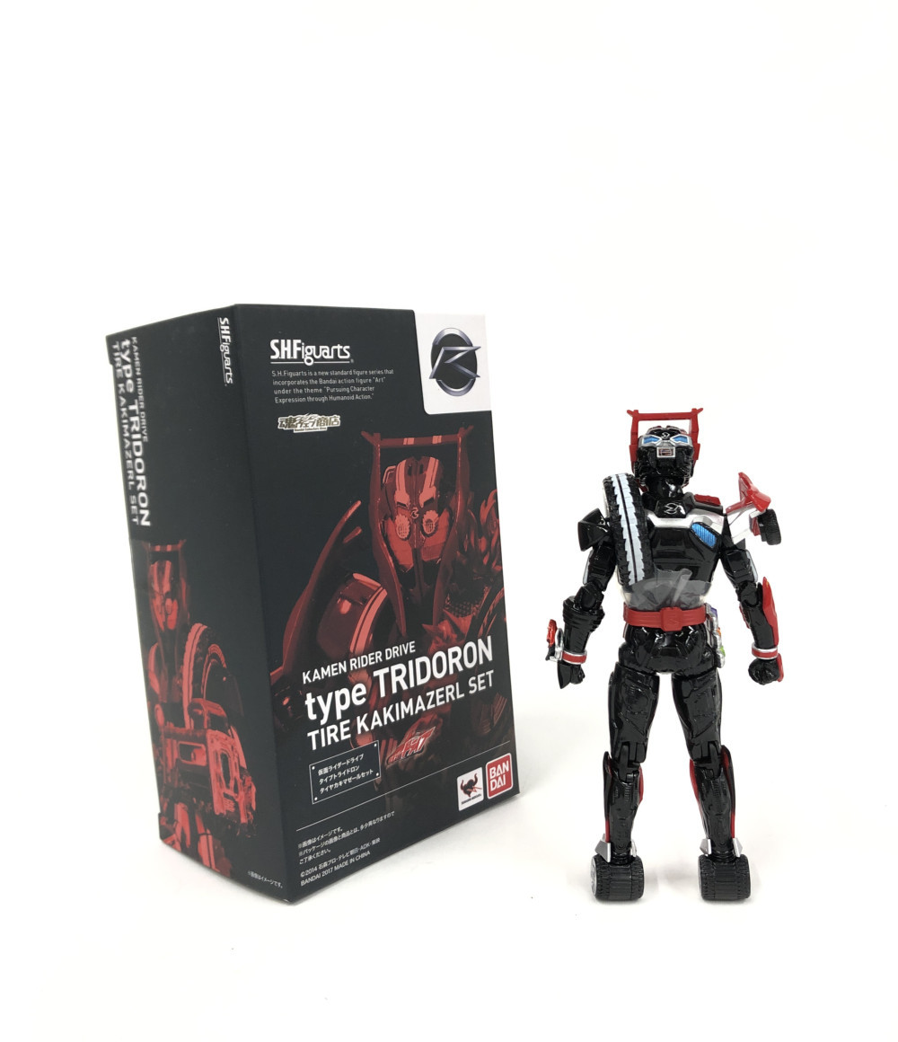 楽天市場 中古 S H Figuarts 仮面ライダードライブ タイプトライドロン タイヤカキマゼールセット バンダイ フィギュア ハグオール ホビー