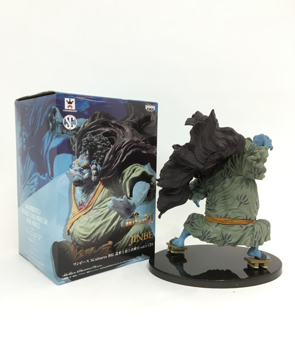 楽天市場 中古 One Piece Craneking 造形王頂上決戦vi One Piece ジンベイ バンプレスト フィギュア ハグオール ホビー