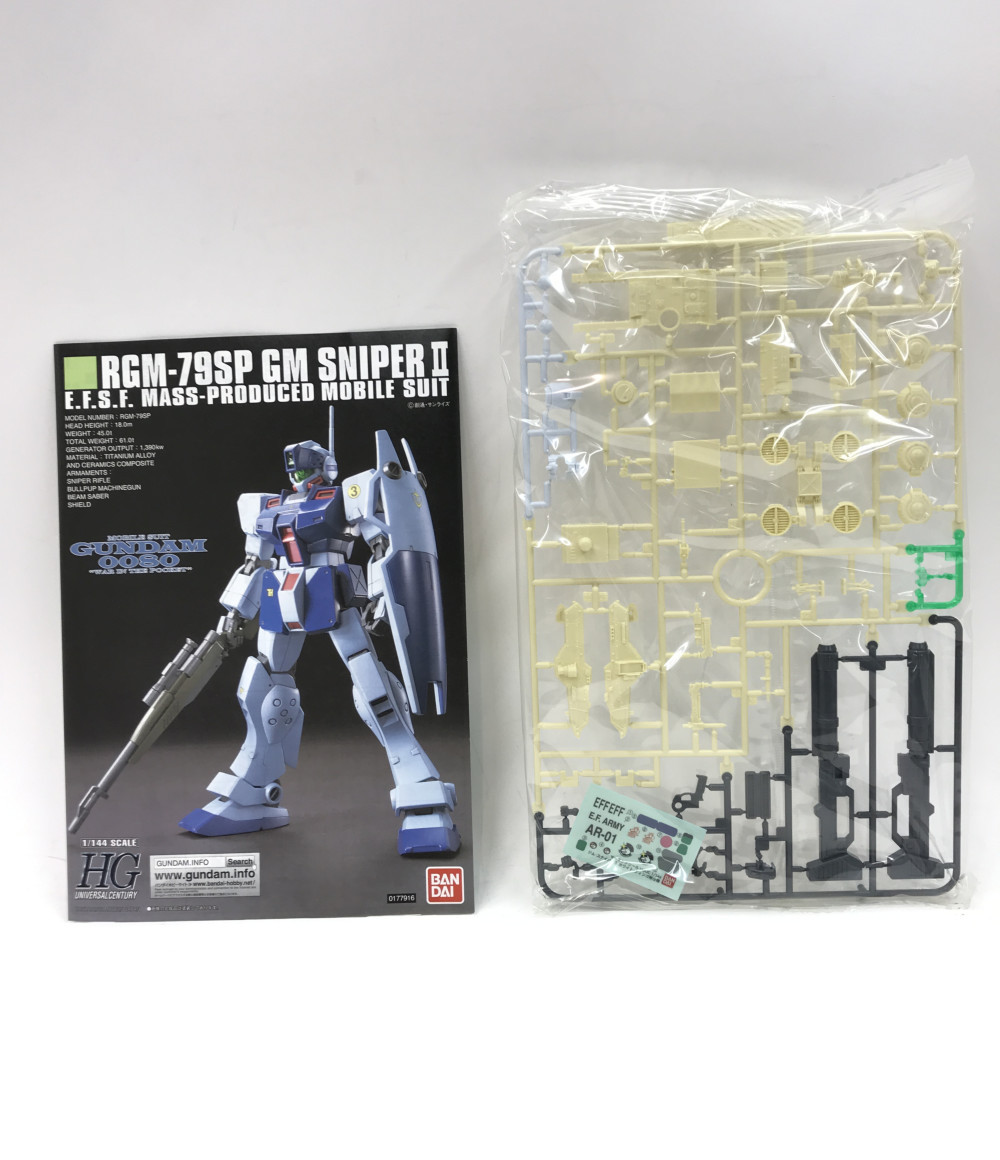 楽天市場 中古 機動戦士ガンダム ジムスナイパー Ii ホワイトディンゴ隊仕様 1 144 Hg バンダイ プラモデル ハグオール ホビー