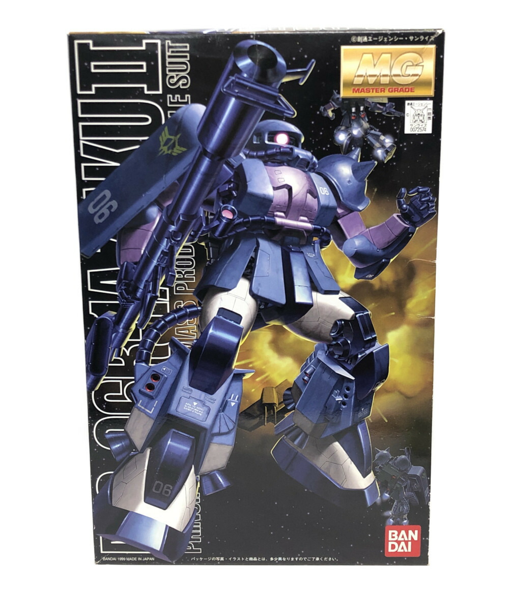 楽天市場 中古 機動戦士ガンダム Ms 06r 1a ザクii 黒い三連星仕様機 1 100 Mg バンダイ プラモデル ハグオール ホビー