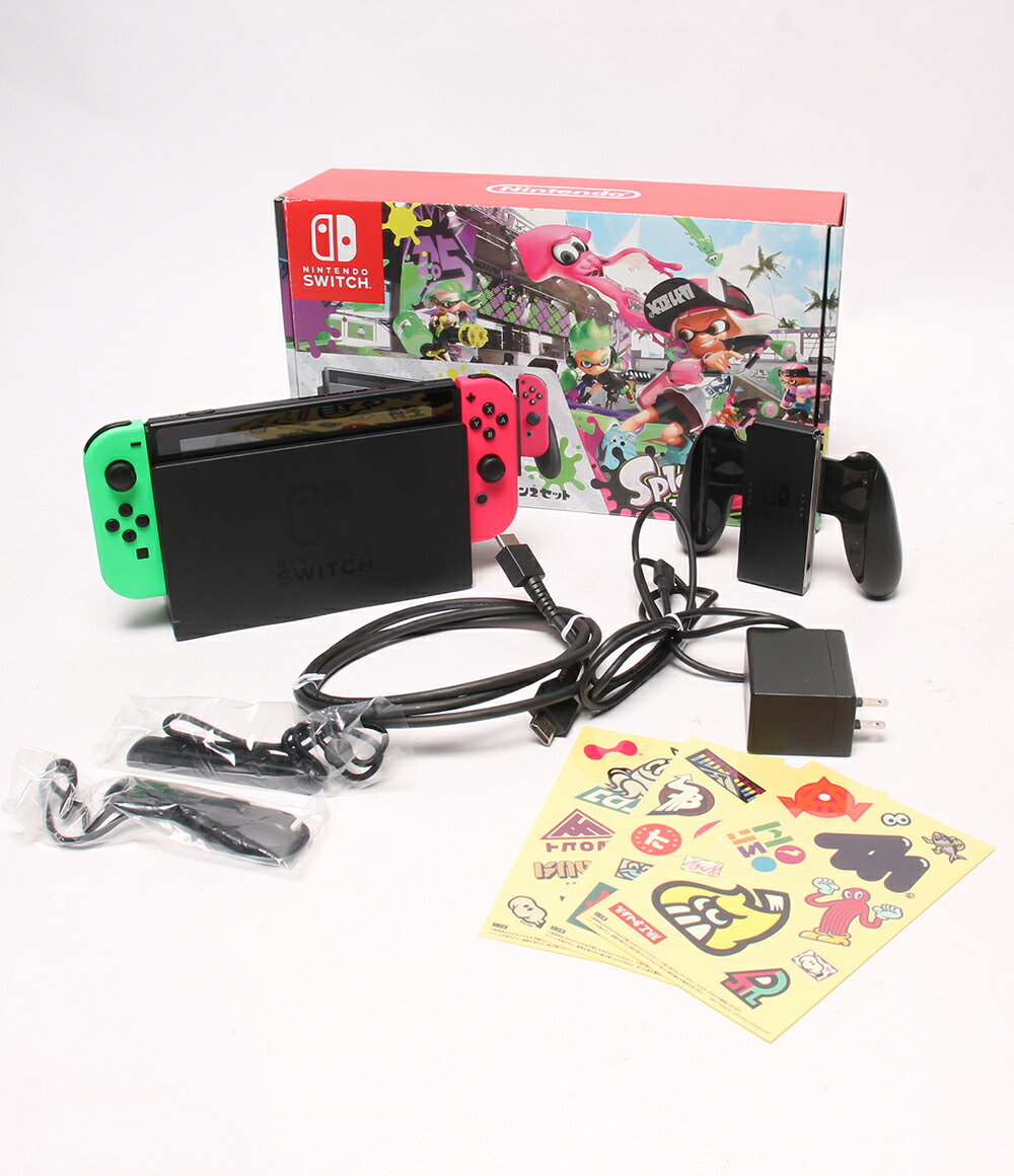 Switch その他 Hac 001 スプラトゥーン2セット ホビー 本体 中古 中古 Switch ゲームハード ハグオール Switch その他 Hac 001 スプラトゥーン2セット ホビー 本体 中古 中古 Switch ゲームハード ハグオール