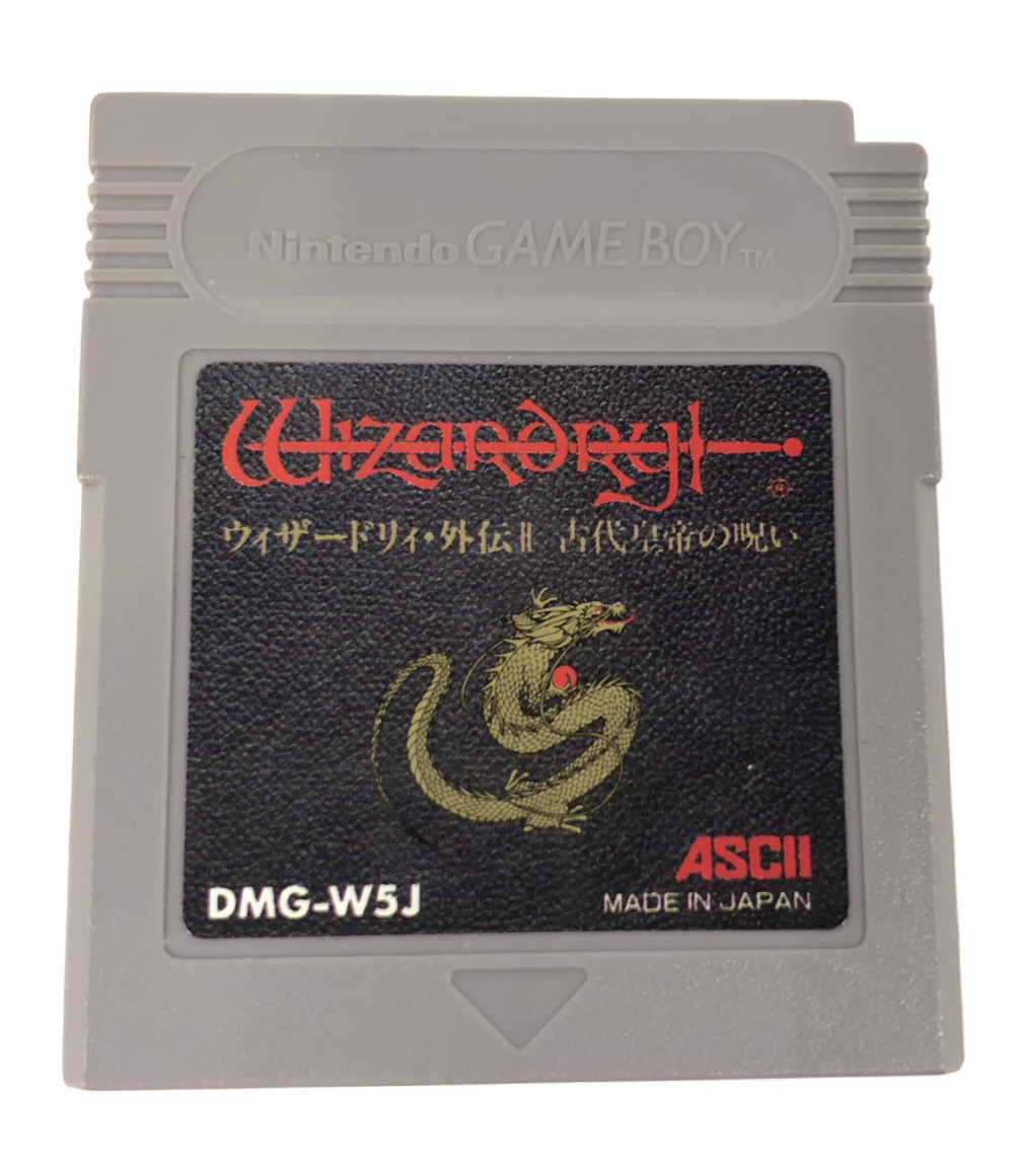 楽天市場 中古 ウィザードリィ 外伝2 古代皇帝の呪い ゲームボーイアドバンス ソフト ゲームソフト ハグオール ホビー