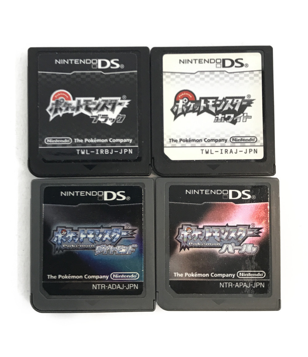 楽天市場 中古 ポケットモンスター ブラック ホワイト パール ダイアモンド Ds ソフト まとめ売り ゲームソフト ハグオール ホビー