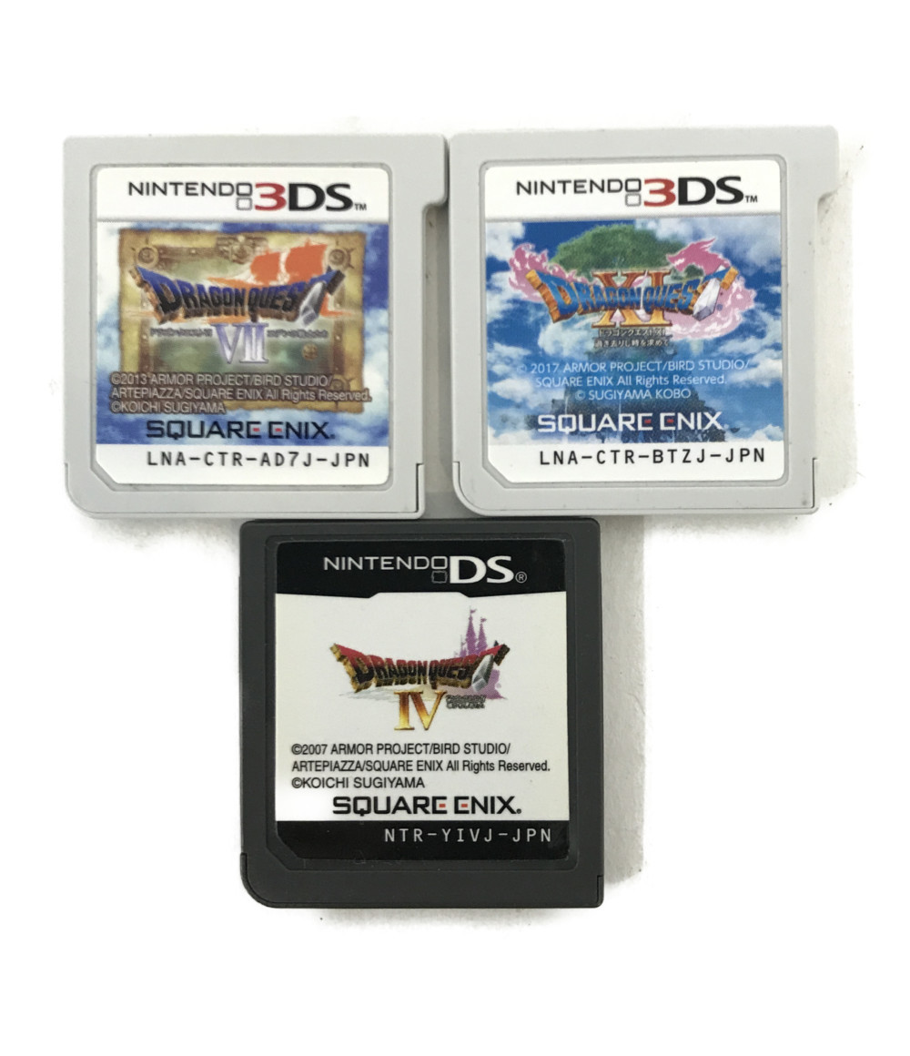 楽天市場 中古 ドラゴンクエスト 4 7 11 3ds Ds ソフト まとめ売り ゲームソフト ハグオール ホビー