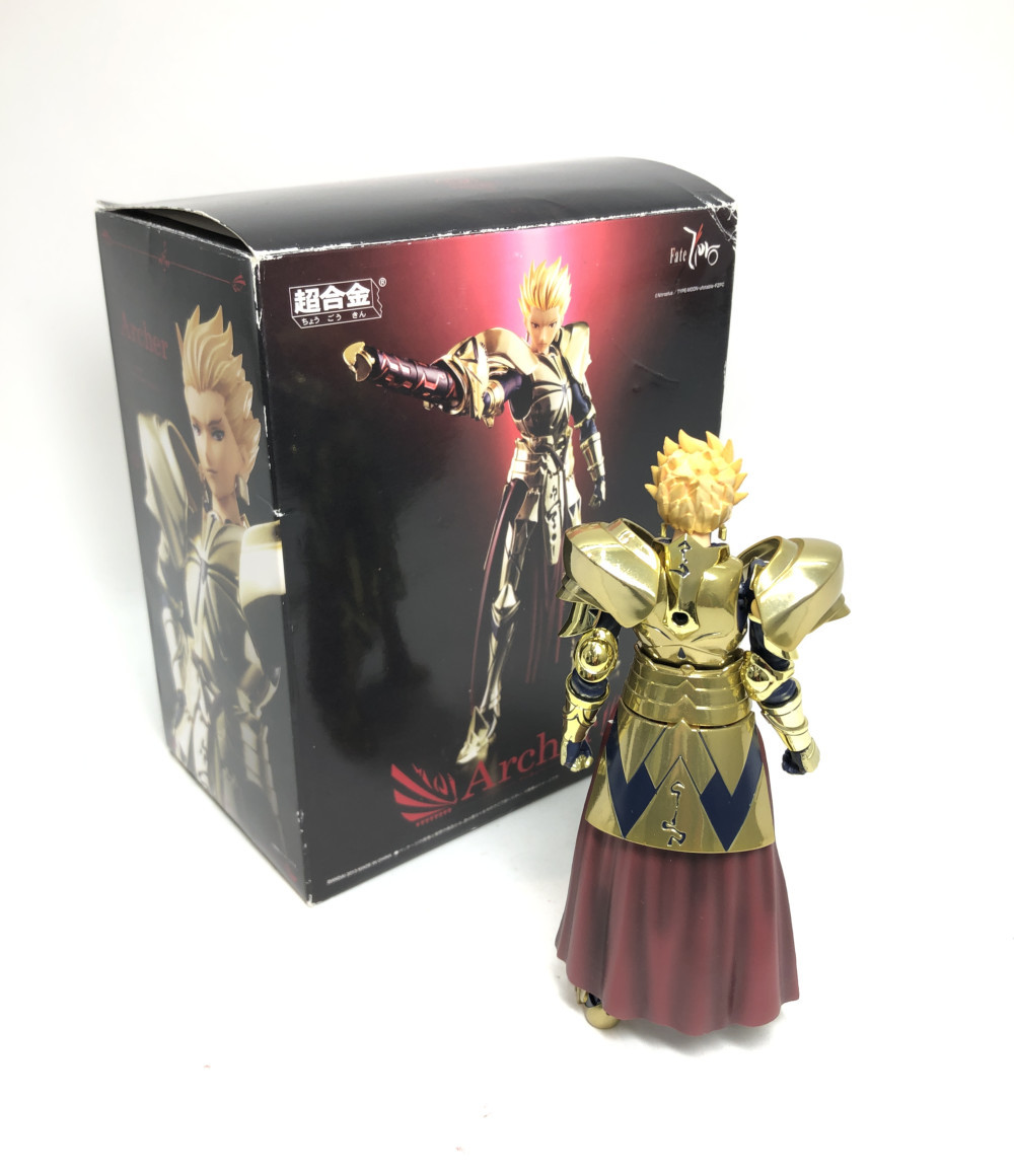 楽天市場 中古 Fate Zero アーチャー ギルガメッシュ 超合金 バンダイ フィギュア ハグオール ホビー