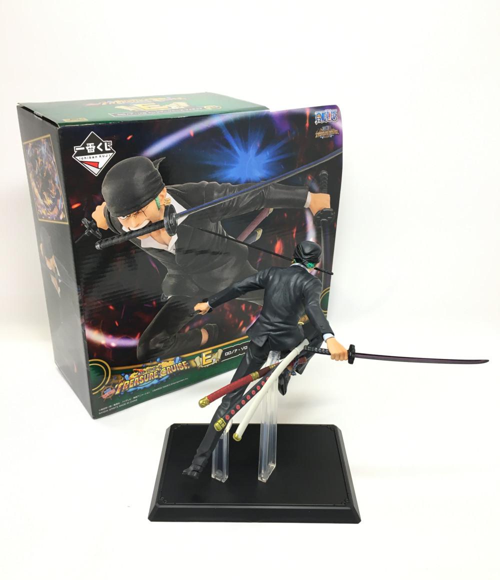 楽天市場 中古 一番くじ ワンピース ロロノア ゾロ トレジャークルーズ E賞 バンダイ フィギュア ハグオール ホビー