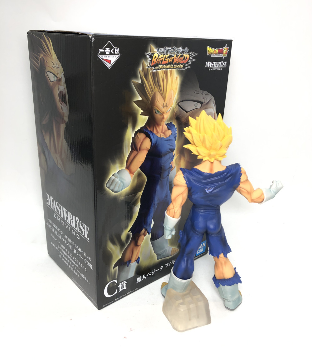 楽天市場 中古 一番くじ ドラゴンボール 魔人ベジータ Masterlise C賞 Battle Of World With Dragonball Legends バンダイ フィギュア ハグオール ホビー