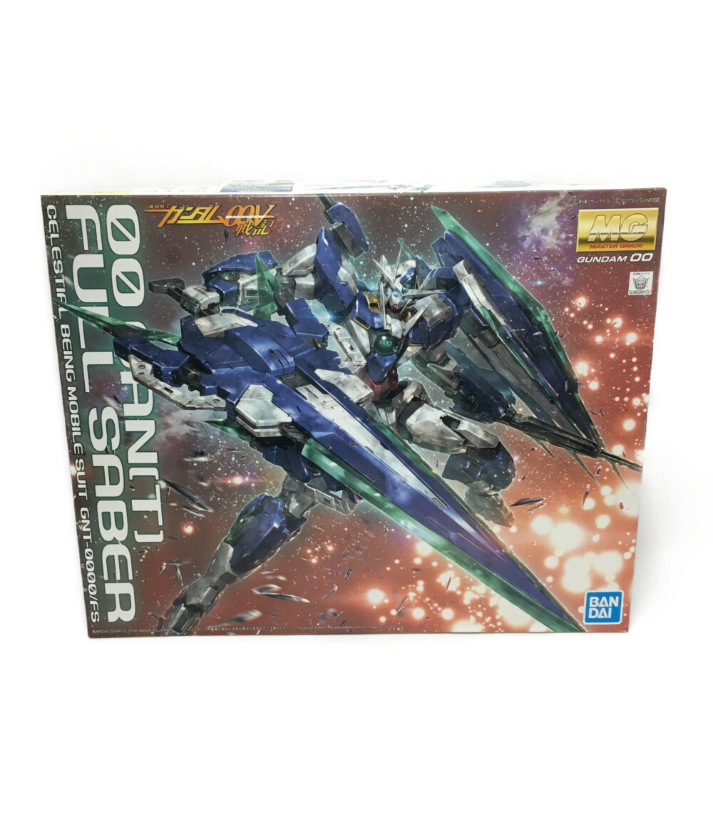 楽天市場 中古 機動戦士ガンダム00v戦記 ダブルオークアンタ フルセイバー 1 100 Mg バンダイ プラモデル ハグオール ホビー