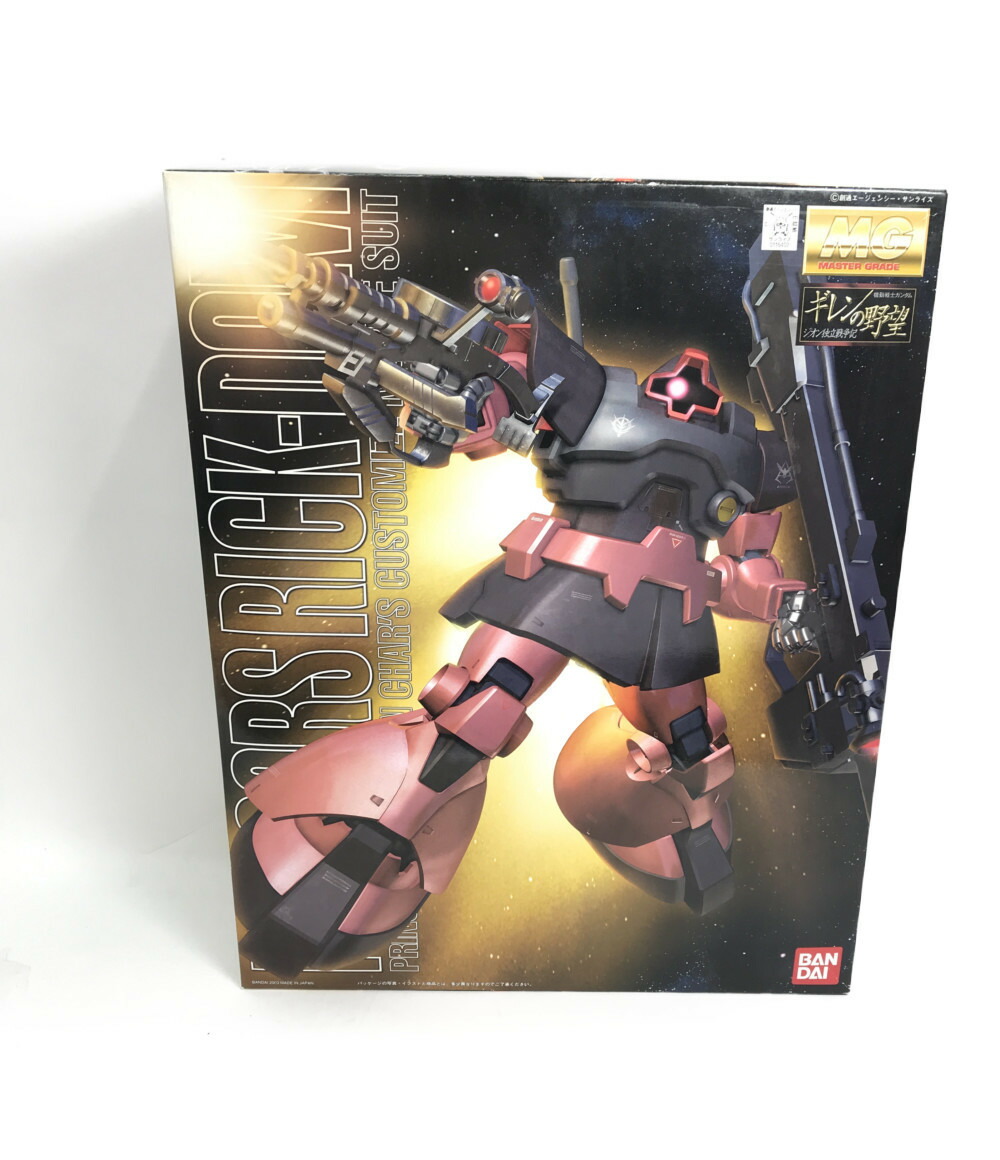 楽天市場 中古 機動戦士ガンダム ギレンの野望 Ms 09rs シャア専用リックドム 1 100 Mg バンダイ プラモデル ハグオール ホビー