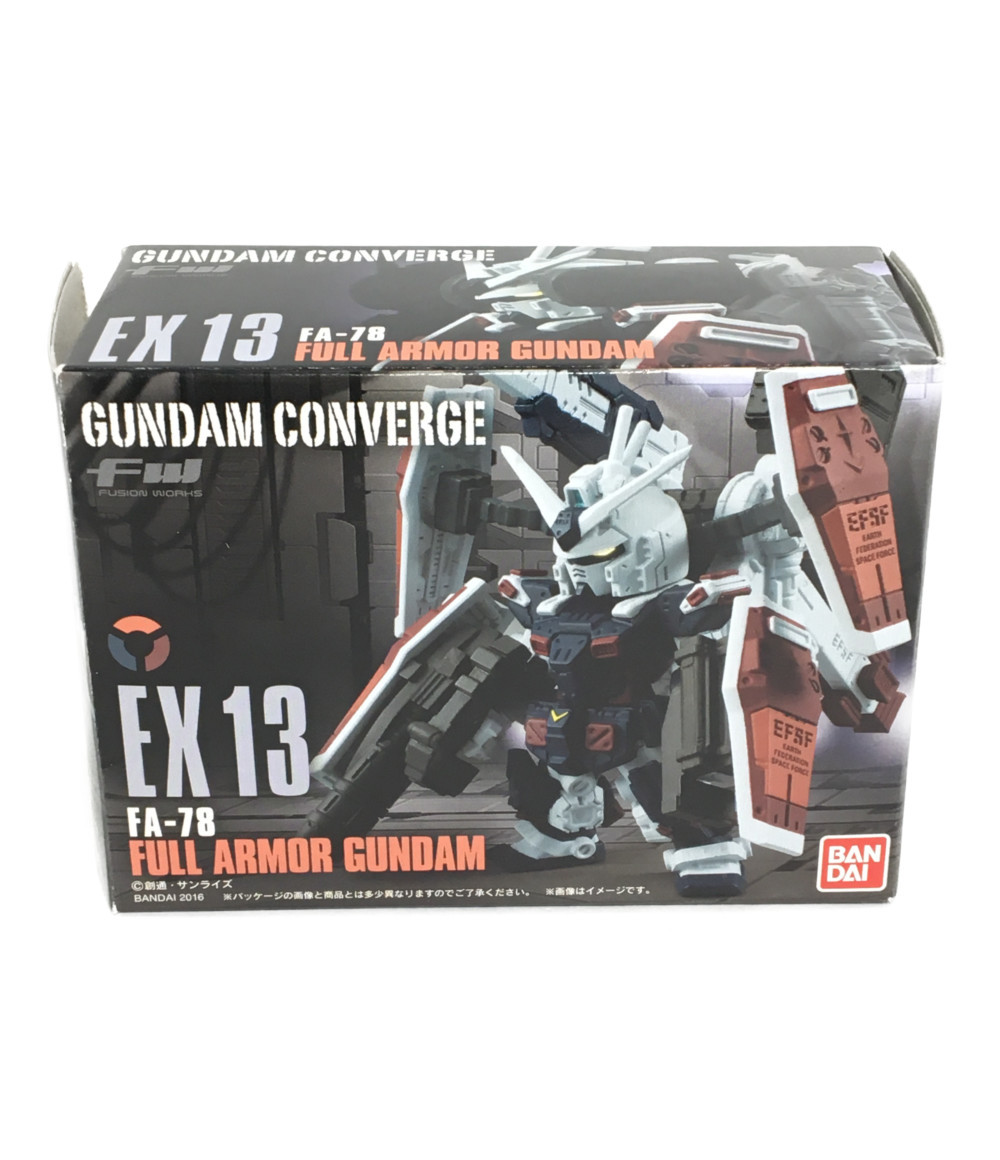 楽天市場 中古 機動戦士ガンダムサンダーボルト Fa 78 フルアーマーガンダム Fw Gundam Converge Ex13 バンダイ フィギュア ハグオール ホビー