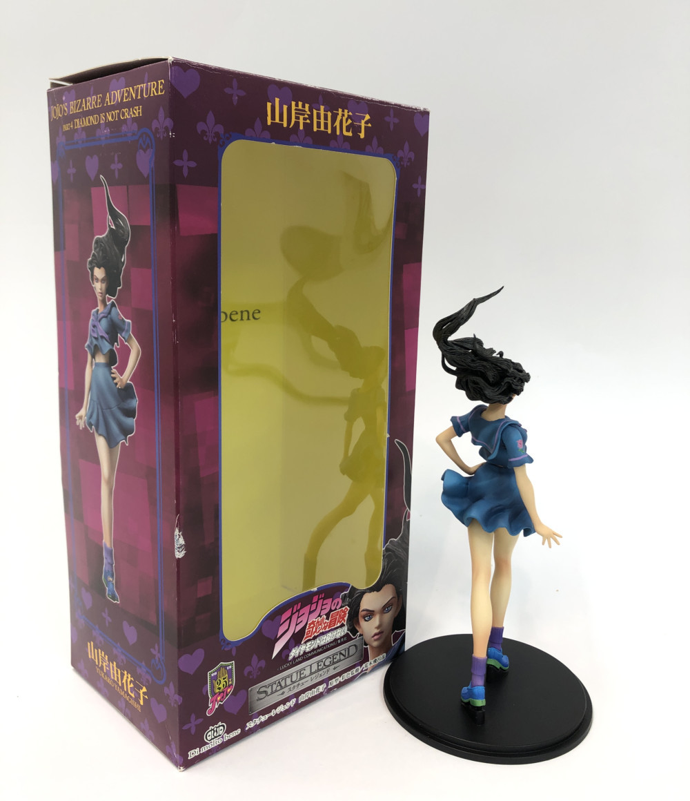 楽天市場 中古 ジョジョの奇妙な冒険 ダイヤモンドは砕けない スタチューレジェンド 山岸由花子 メディコス エンタテインメント フィギュア ハグオール ホビー
