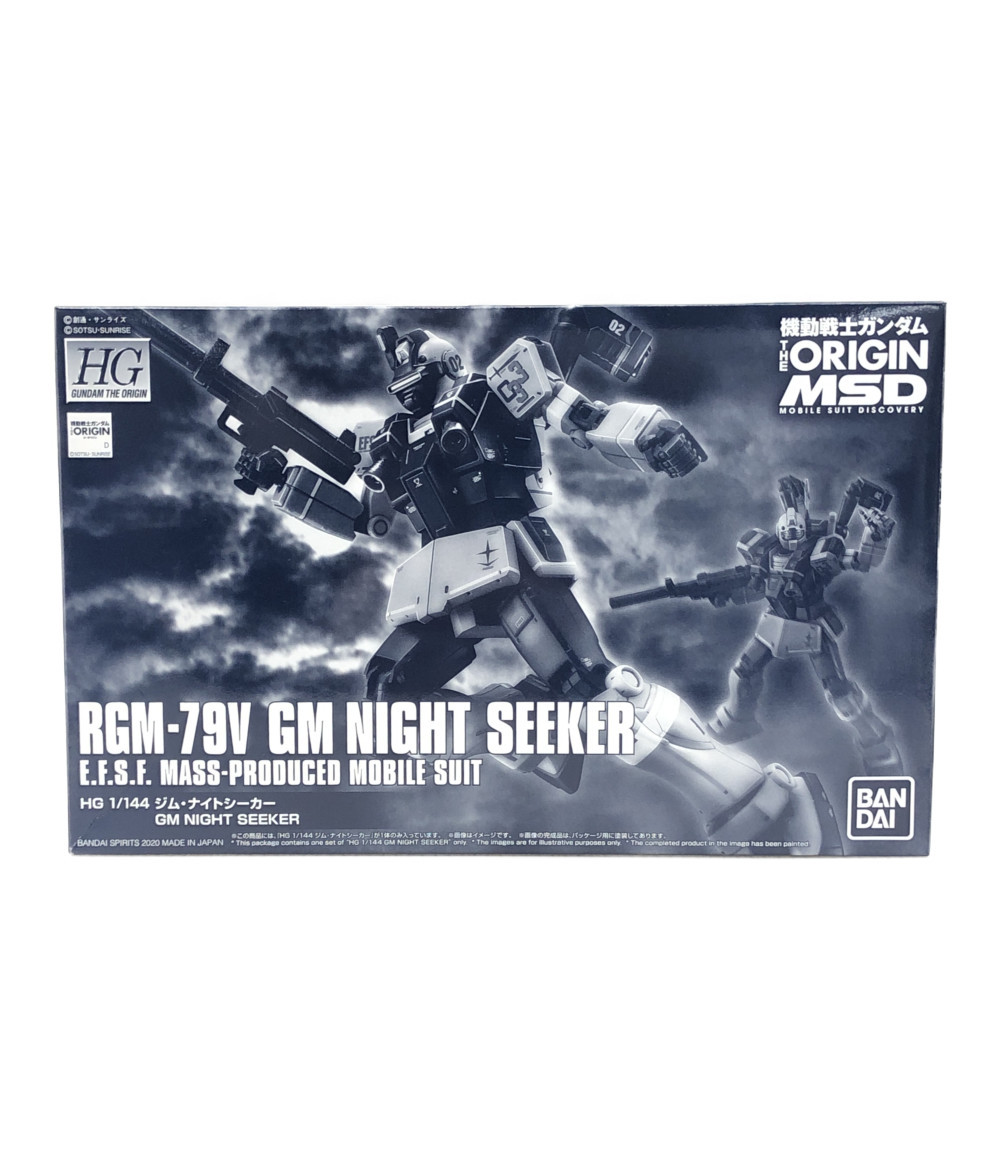 楽天市場 中古 機動戦士ガンダム The Origin Msd Rgm 79v ジムナイトシーカー 1 144 Hg バンダイ プラモデル ハグオール ホビー