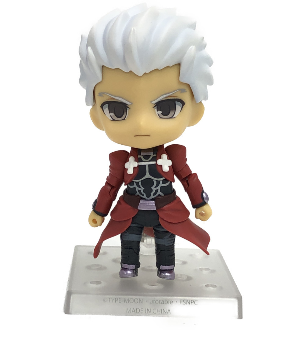 楽天市場 中古 ねんどろいど Fate Stay Night Unlimited Blade Works アーチャー スーパームーバブルエディション グッドスマイルカンパニー フィギュア ハグオール ホビー