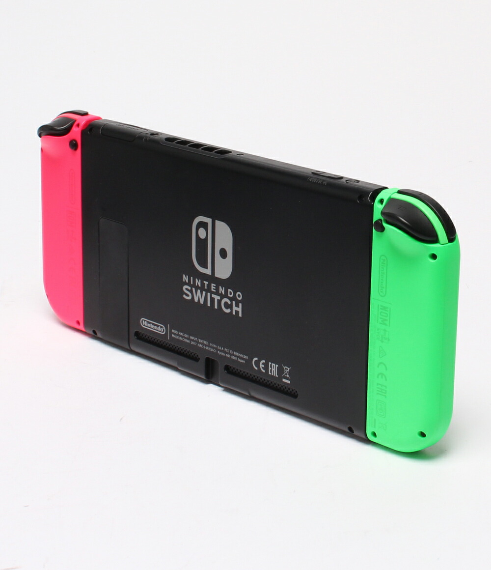 楽天市場 中古 Switch 本体 スプラトゥーン２セット Hac S Kacea ゲームハード ハグオール ホビー