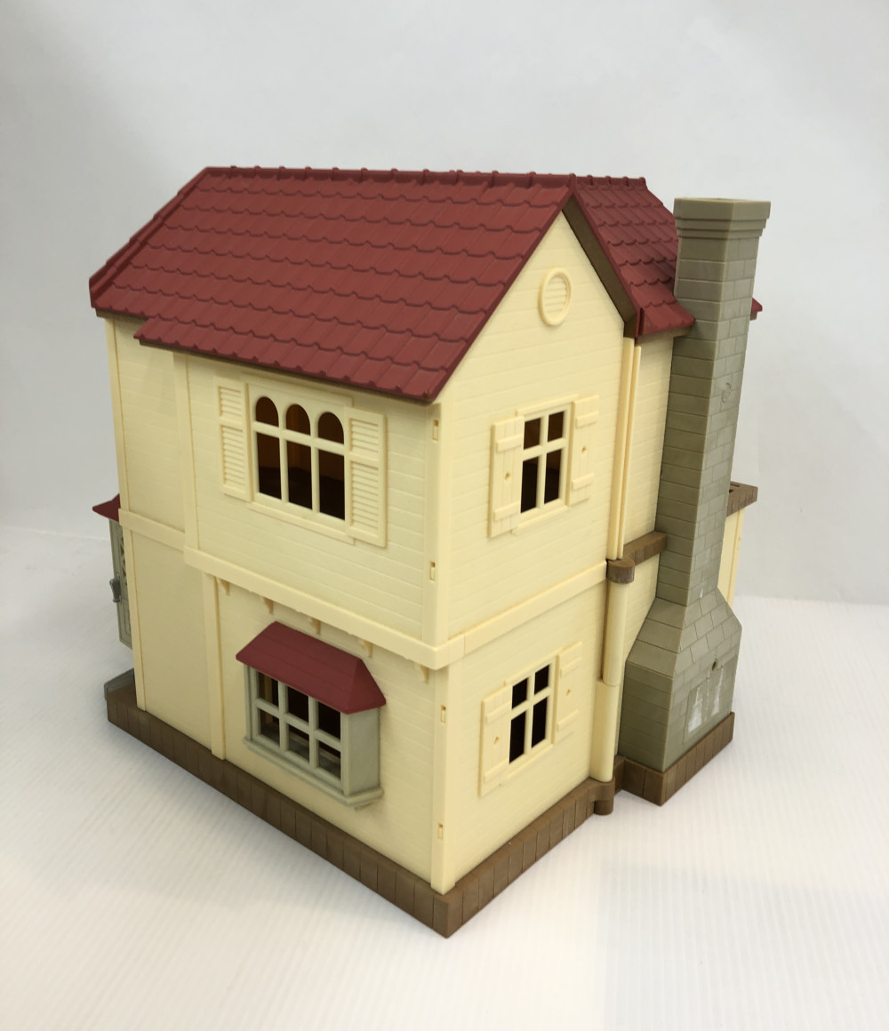 楽天市場 中古 シルバニアファミリー シルバニアファミリー あかりの灯る大きなお家 シルバニアファミリー エポック社 ドール ハグオール ホビー