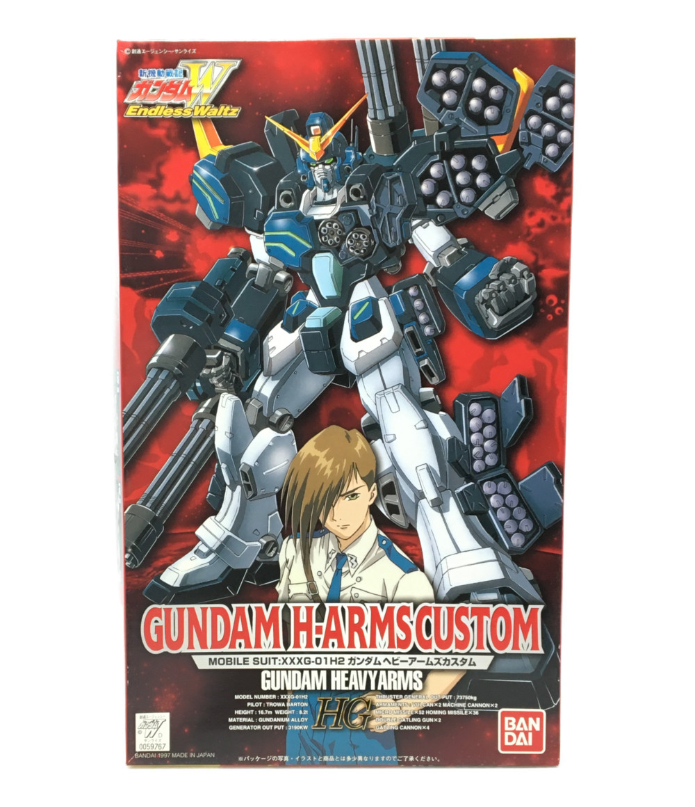 楽天市場 中古 新機動戦記ガンダムw Endless Waltz ガンダム ヘビーアームズカスタム 1 100 Hg バンダイ プラモデル ハグオール ホビー