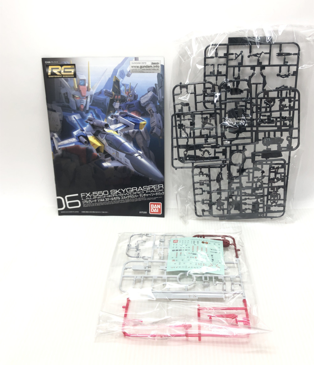 楽天市場 中古 機動戦士ガンダムseed Fx 550 スカイグラスパー ランチャー ソードパック 1 144 Rg バンダイ プラモデル ハグオール ホビー