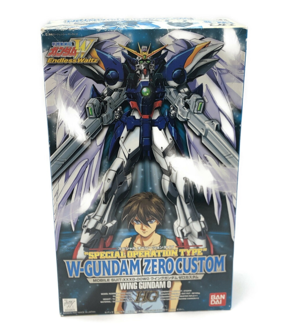 楽天市場 中古 新機動戦記ガンダムw Endless Waltz Xxxg 00w0 ウイングガンダム ゼロカスタム スペシャルオペレーションタイプ 1 100 Hg バンダイ プラモデル ハグオール ホビー