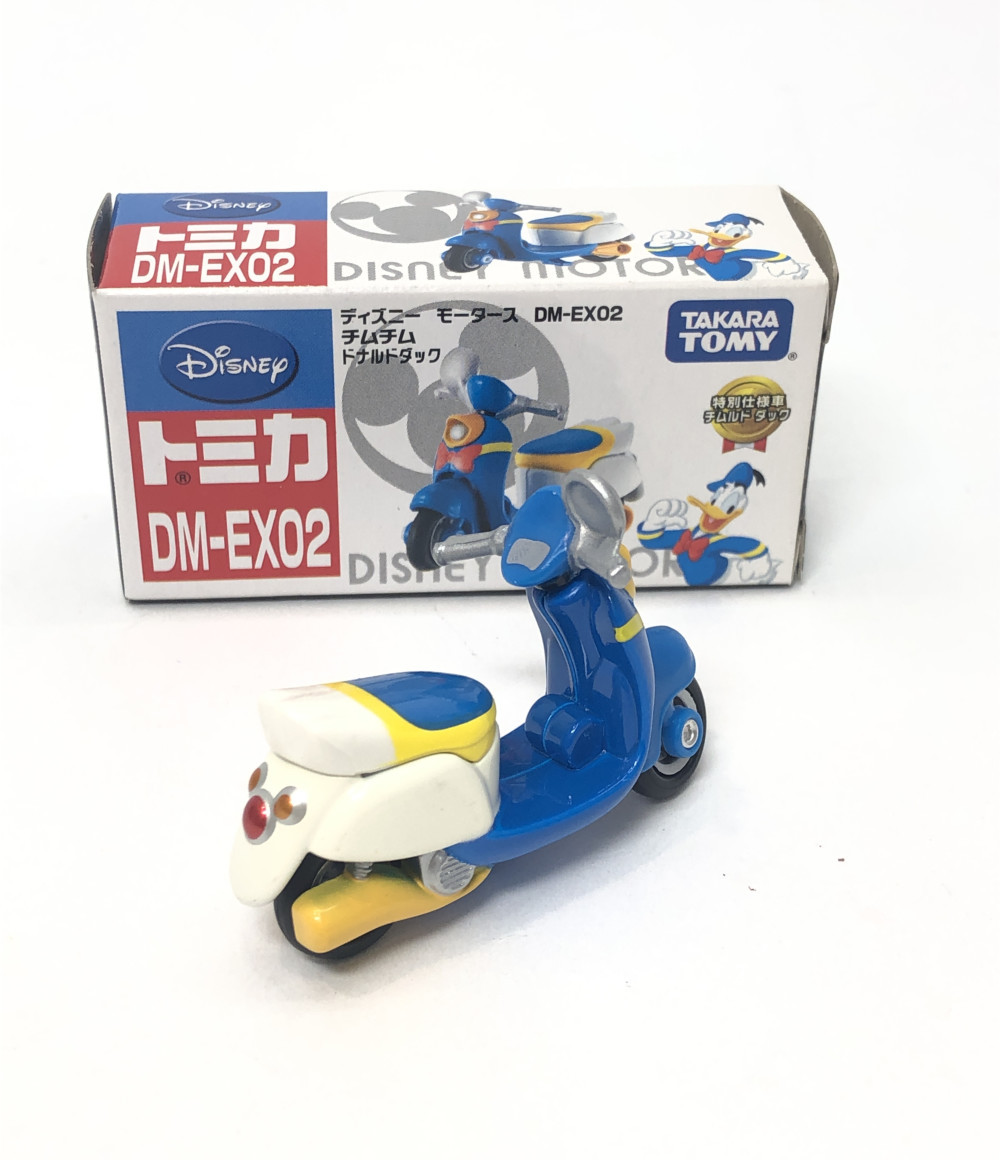 中古 トミカ ディズニーモータース チムチム ドナルドダック 怪しげスペック乗り物チムルドダック Dm Ex02 タカラトミー ミニカー Barrakuda At